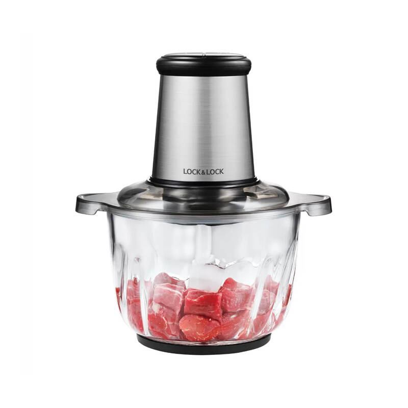 Máy Xay Thịt Meat Chopper 2.4L, 220 - 240V, 50/60Hz, 400W - Màu Bạc - LocknLock - EJM186SLV, , large image number null